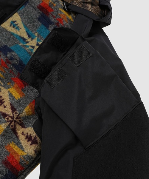 JUNYA WATANABE MAN（ジュンヤワタナベマン）の「PENDELTON Wネーム ECWCS パーカー（ミリタリージャケット・メンズ・ブラック系その他・XS/S/M）」の9枚目の写真