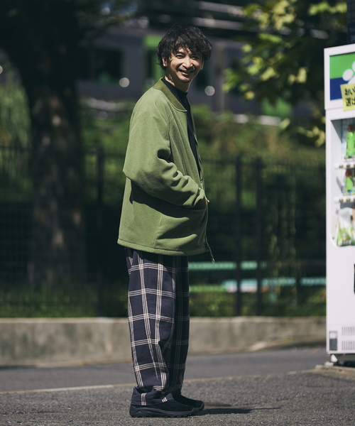 ARMY TWILL（アーミーツイル）の「【ARMY TWILL/アーミーツイル】別注 FLEECE RIB BZ（ブルゾン・メンズ・ブラック/カーキ/ネイビー・MEDIUM/LARGE）」の20枚目の写真