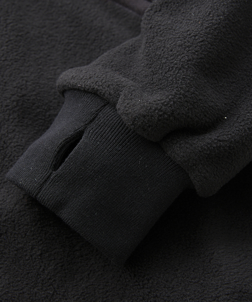 ARMY TWILL（アーミーツイル）の「【ARMY TWILL/アーミーツイル】別注 FLEECE RIB BZ（ブルゾン・メンズ・ブラック/カーキ/ネイビー・MEDIUM/LARGE）」の18枚目の写真