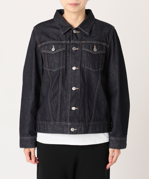 AP STUDIO（エーピーストゥディオ）の「SCENTOF ダークネイビーデニムジャケット（デニムジャケット・レディース・ネイビー・FREE）」の8枚目の写真