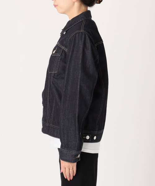 AP STUDIO（エーピーストゥディオ）の「SCENTOF ダークネイビーデニムジャケット（デニムジャケット・レディース・ネイビー・FREE）」の9枚目の写真