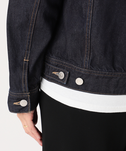 AP STUDIO（エーピーストゥディオ）の「SCENTOF ダークネイビーデニムジャケット（デニムジャケット・レディース・ネイビー・FREE）」の12枚目の写真