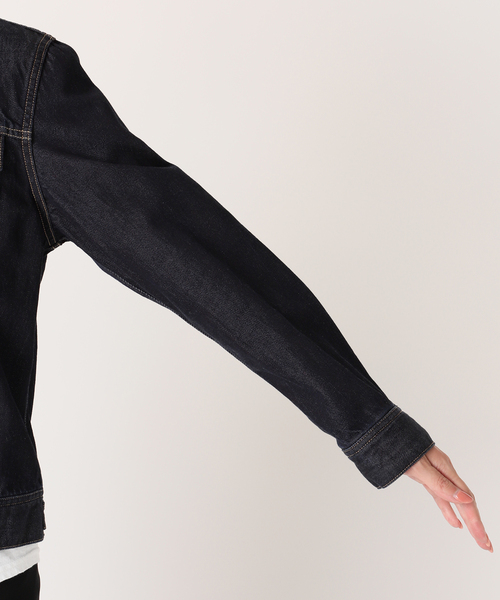 AP STUDIO（エーピーストゥディオ）の「SCENTOF ダークネイビーデニムジャケット（デニムジャケット・レディース・ネイビー・FREE）」の14枚目の写真