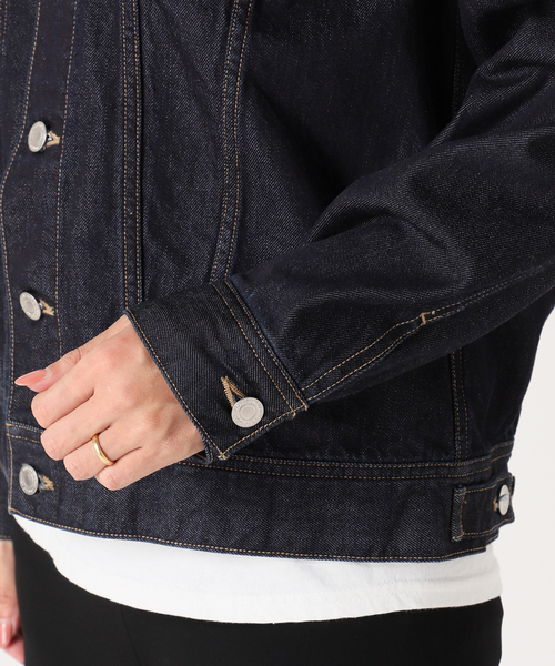 AP STUDIO（エーピーストゥディオ）の「SCENTOF ダークネイビーデニムジャケット（デニムジャケット・レディース・ネイビー・FREE）」の15枚目の写真