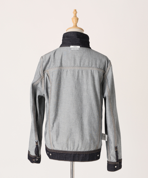 【美品】AP STUDIO SCENTO OF パンディングジャケット AP STUDIO（エーピーストゥディオ）の「SCENTOF ダークネイビーデニム