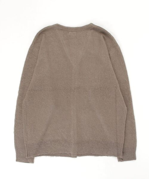 MAGIC NUMBER（マジック ナンバー）の「【MAGIC NUMBER】MOHAIR CARDIGAN KNIT（カーディガン/ボレロ・メンズ・オリーブ/オレンジ/レオパード・LARGE/MEDIUM/X-LARGE）」の4枚目の写真