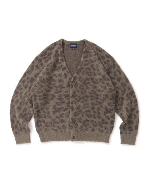 MAGIC NUMBER（マジック ナンバー）の「【MAGIC NUMBER】MOHAIR CARDIGAN KNIT（カーディガン/ボレロ・メンズ・オリーブ/オレンジ/レオパード・LARGE/MEDIUM/X-LARGE）」の3枚目の写真