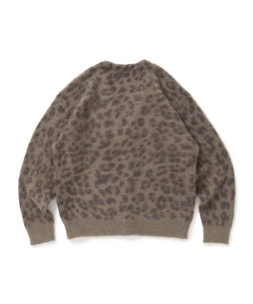 MAGIC NUMBER（マジック ナンバー）の「【MAGIC NUMBER】MOHAIR CARDIGAN KNIT（カーディガン/ボレロ・メンズ・オリーブ/オレンジ/レオパード・LARGE/MEDIUM/X-LARGE）」の7枚目の写真