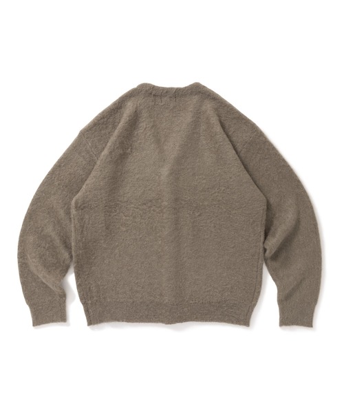 MAGIC NUMBER（マジック ナンバー）の「【MAGIC NUMBER】MOHAIR CARDIGAN KNIT（カーディガン/ボレロ・メンズ・オリーブ/オレンジ/レオパード・LARGE/MEDIUM/X-LARGE）」の5枚目の写真