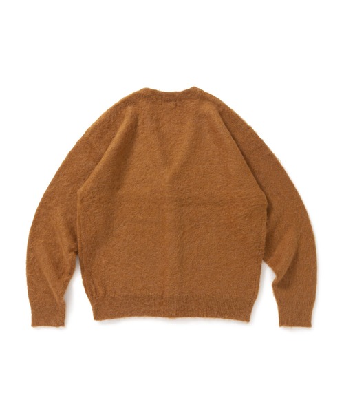 MAGIC NUMBER（マジック ナンバー）の「【MAGIC NUMBER】MOHAIR CARDIGAN KNIT（カーディガン/ボレロ・メンズ・オリーブ/オレンジ/レオパード・LARGE/MEDIUM/X-LARGE）」の6枚目の写真