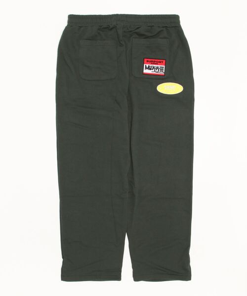 Beno(ビーノ)の「TCライト裏毛 ランダムワッペン ワイドスウェットパンツ(スウェットパンツ・メンズ・ロイヤルブルー/ブラック/オフホワイト/杢グレー/グリーン・M/L)」の14枚目の写真