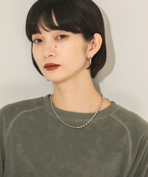 KBF(ケイビーエフ)の「マルチWAYボールチェーンネックレス(ネックレス・レディース・シルバー/ゴールド・ONE)」の5枚目の写真