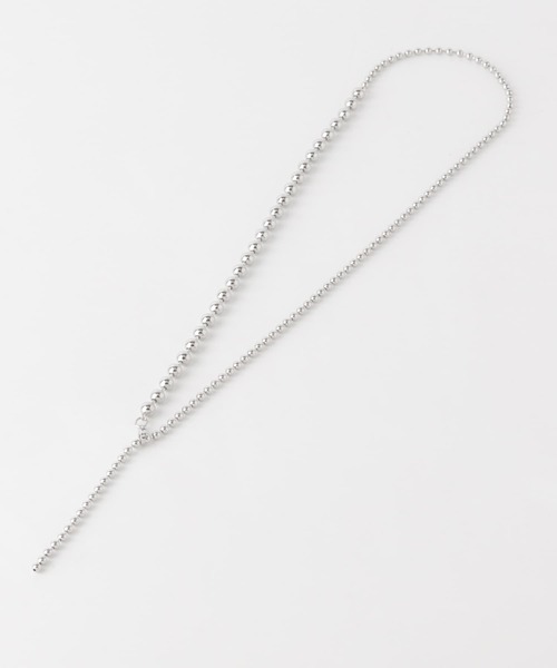 KBF(ケイビーエフ)の「マルチWAYボールチェーンネックレス(ネックレス・レディース・シルバー/ゴールド・ONE)」の8枚目の写真