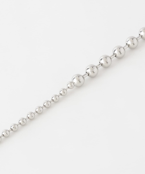 KBF(ケイビーエフ)の「マルチWAYボールチェーンネックレス(ネックレス・レディース・シルバー/ゴールド・ONE)」の10枚目の写真