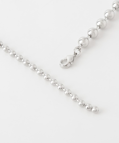 KBF(ケイビーエフ)の「マルチWAYボールチェーンネックレス(ネックレス・レディース・シルバー/ゴールド・ONE)」の11枚目の写真