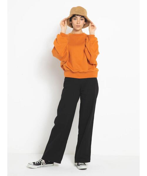 koe（コエ）の「フェイクスエードｘファーハット*（ハット・レディース・キャメル/ブラック/ライトベージュ・FREE）」の12枚目の写真