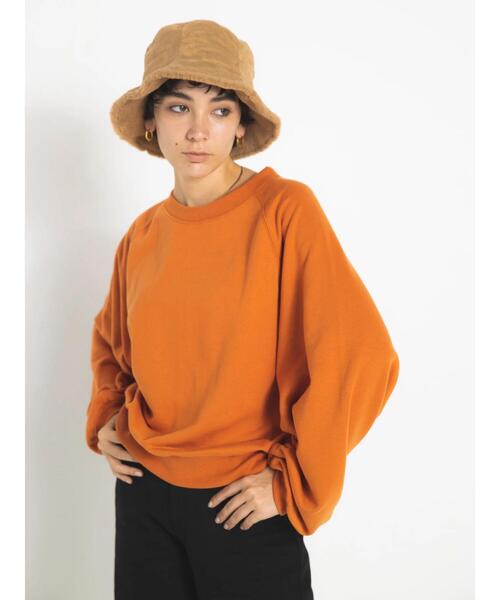 koe（コエ）の「フェイクスエードｘファーハット*（ハット・レディース・キャメル/ブラック/ライトベージュ・FREE）」の14枚目の写真