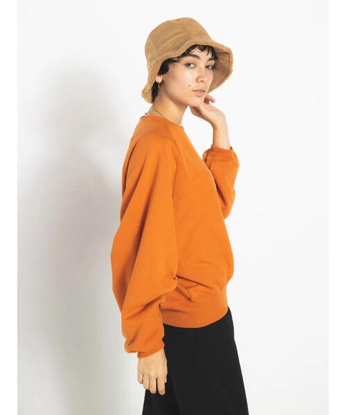 koe（コエ）の「フェイクスエードｘファーハット*（ハット・レディース・キャメル/ブラック/ライトベージュ・FREE）」の15枚目の写真