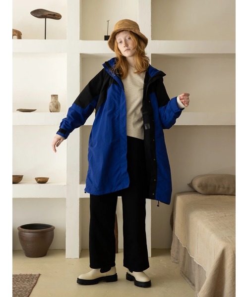 koe（コエ）の「フェイクスエードｘファーハット*（ハット・レディース・キャメル/ブラック/ライトベージュ・FREE）」の9枚目の写真