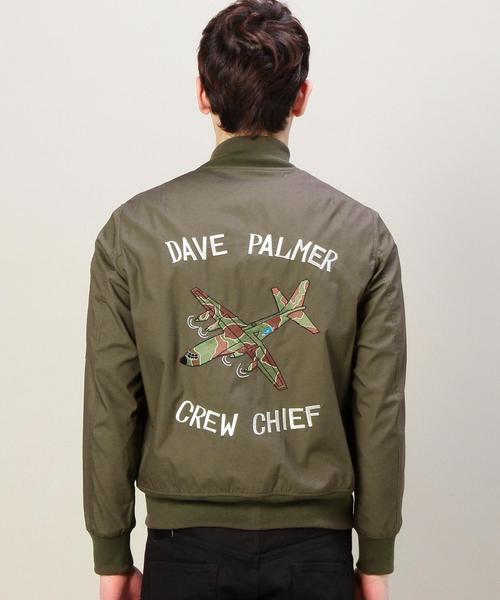 BEAUTY&YOUTH UNITED ARROWS（ビューティーアンドユースユナイテッドアローズ）の「＜TUBE＞ FLIGHT JKT/アウター◆（ミリタリージャケット・メンズ・ホワイト/オリーブ・MEDIUM/LARGE）」の3枚目の写真