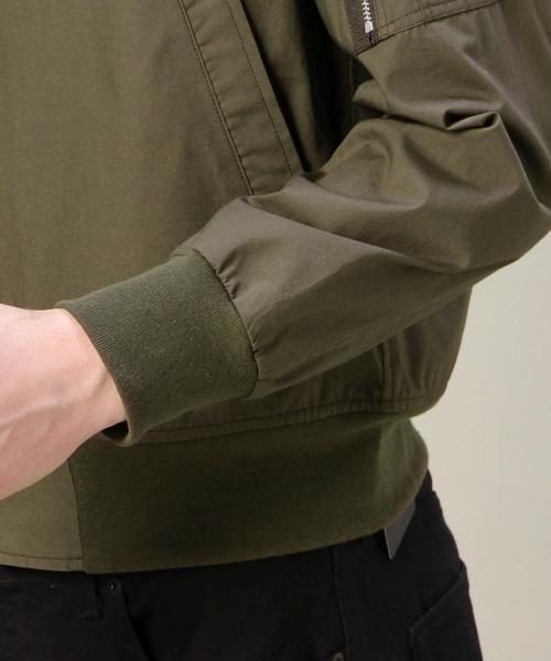 BEAUTY&YOUTH UNITED ARROWS（ビューティーアンドユースユナイテッドアローズ）の「＜TUBE＞ FLIGHT JKT/アウター◆（ミリタリージャケット・メンズ・ホワイト/オリーブ・MEDIUM/LARGE）」の12枚目の写真