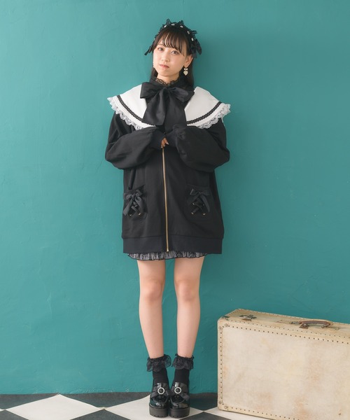ROJITA（ロジータ）の「セーラーカラーパーカー（パーカー）」 - WEAR
