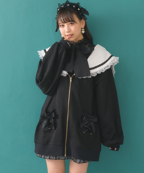 ROJITA（ロジータ）の「セーラーカラーパーカー（パーカー