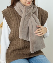 OMNES | フェイクエコファーマフラー(マフラー)