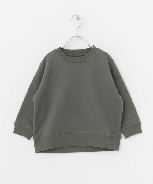 URBAN RESEARCH DOORS（アーバンリサーチドアーズ）の「裏起毛クルーネックスウェット(KIDS)（スウェット・キッズ・チャコールグレー/イエロー・120/135/150/105）」の21枚目の写真