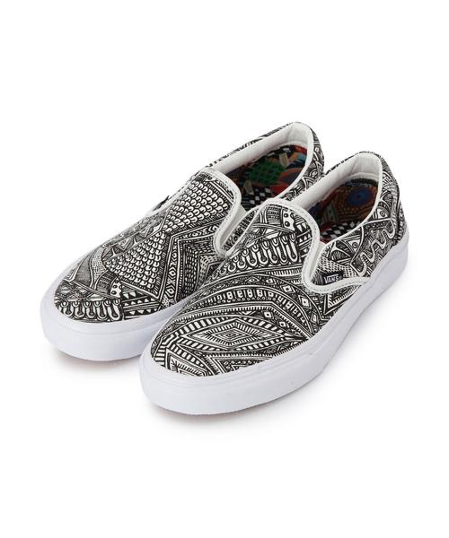 VANS(バンズ)の「VANS アーティスト SLIP ON / バンズ / ヴァンズ / スリッポン / コラボ / ジオ・ゼッグラー (スニーカー・レディース・コバルトブルー・6/5h/6h/4h/5)」の8枚目の写真