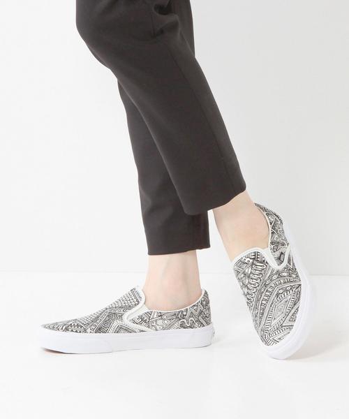 VANS(バンズ)の「VANS アーティスト SLIP ON / バンズ / ヴァンズ / スリッポン / コラボ / ジオ・ゼッグラー (スニーカー・レディース・コバルトブルー・6/5h/6h/4h/5)」の6枚目の写真