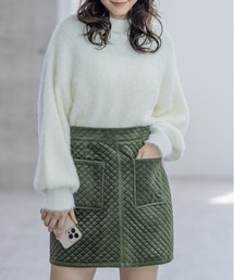 clear | フェザーハイネックニットトップス ≪2022AW新作≫(ニット/セーター)