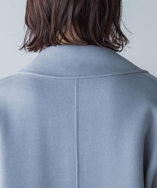 Super140ビッグカラーリバーコート