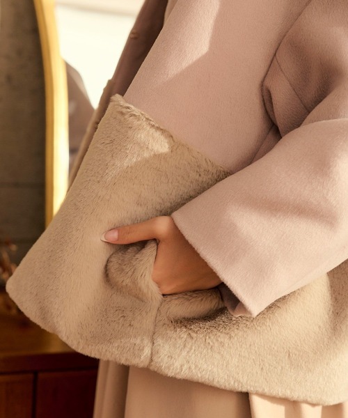 lieulien（リュリアン）の「エコファーコンビ ショート コート