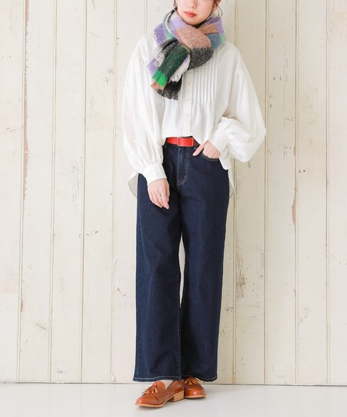 osharewalker（オシャレウォーカー）の「【廃盤】『シンプルリアルレザーベルト』（ベルト・レディース・レッド/ブラック/ブラウン・FREE）」の5枚目の写真