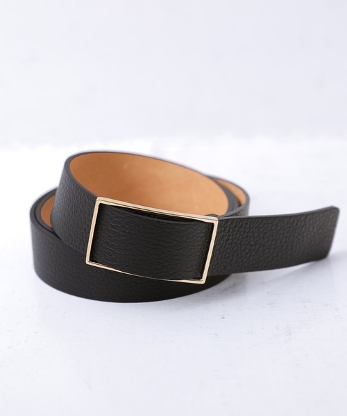 osharewalker（オシャレウォーカー）の「【廃盤】『シンプルリアルレザーベルト』（ベルト・レディース・レッド/ブラック/ブラウン・FREE）」の13枚目の写真