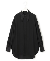 ICB（アイシービー）の「【洗える】シルキージョーゼット 2WAYブラウス（シャツ/ブラウス）」