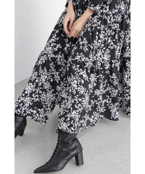 JILL STUART(ジルスチュアート)の「◆ステファニーワンピース(ワンピース・レディース・ブラック/パープル・0/2)」の5枚目の写真