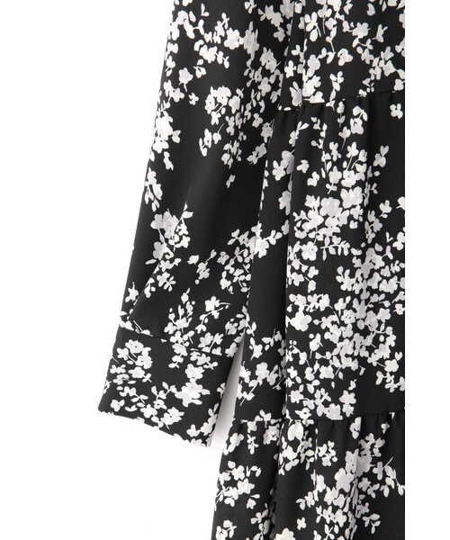 JILL STUART(ジルスチュアート)の「◆ステファニーワンピース(ワンピース・レディース・ブラック/パープル・0/2)」の8枚目の写真