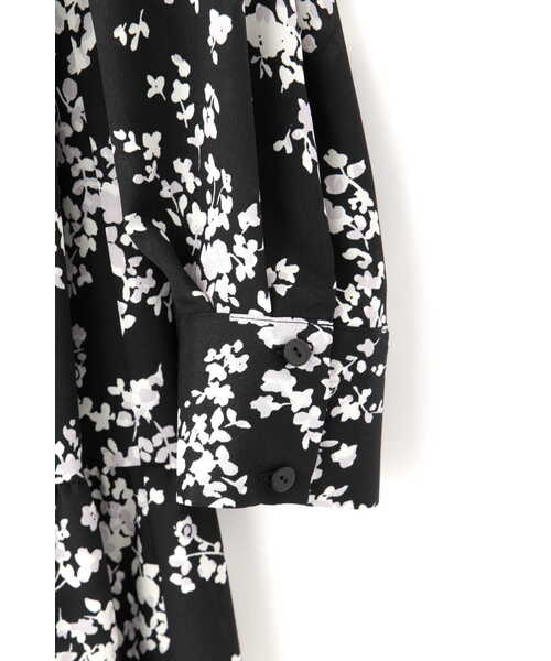 JILL STUART(ジルスチュアート)の「◆ステファニーワンピース(ワンピース・レディース・ブラック/パープル・0/2)」の9枚目の写真