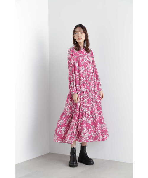 JILL STUART(ジルスチュアート)の「◆ステファニーワンピース(ワンピース・レディース・ブラック/パープル・0/2)」の16枚目の写真