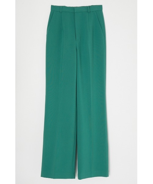 MOUSSY（マウジー）の「BACK SLIT SLIM FLARE（その他パンツ・レディース・グリーン/オレンジ/ネイビー・1/2）」の2枚目の写真