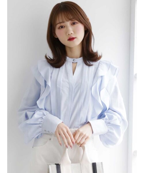 MERCURYDUO（マーキュリーデュオ）の「キャンバスミニトートバッグ（ハンドバッグ・レディース・アイボリー/グレー・FREE）」の8枚目の写真