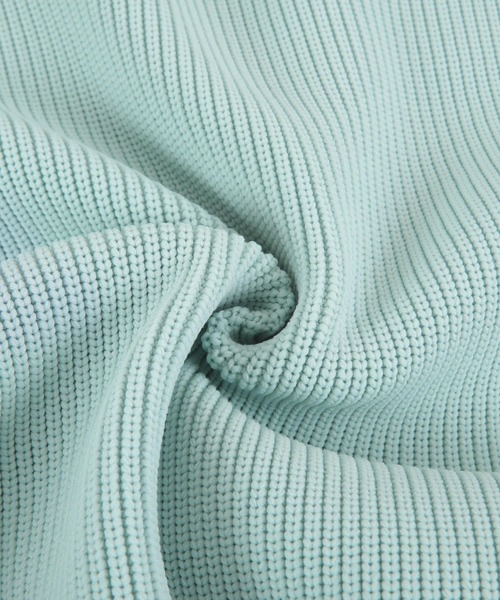 titivate（ティティベイト）の「ﾎﾞﾘｭｰﾑｽﾘｰﾌﾞﾆｯﾄﾌﾞﾙｿﾞﾝ（ブルゾン・レディース・ネイビー/ライトベージュ/ライトブルー・FREE）」の17枚目の写真