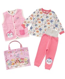 ANPANMAN KIDS COLLECTION（アンパンマンキッズコレクション）の「おやすみセット2022(ピンク)（ルームウェア/パジャマ）」