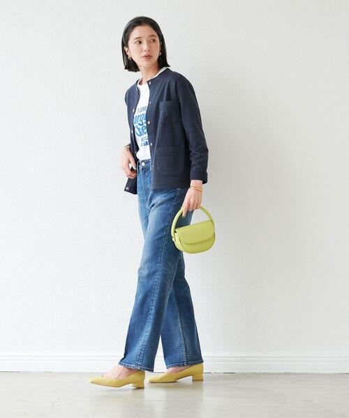 Traditional Weatherwear(トラディショナルウェザーウェア)の「【別注】<Traditional Weatherwear> ARKLEY カットソー カーディガン(カーディガン/ボレロ・レディース・ネイビー/レッド・FREE)」の13枚目の写真