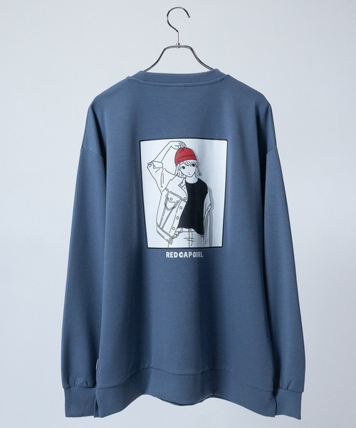 ELLA DOUGLAS レッドキャップ RED CAP GIRL tシャツ 「RED GIRL/レッドキャップガール