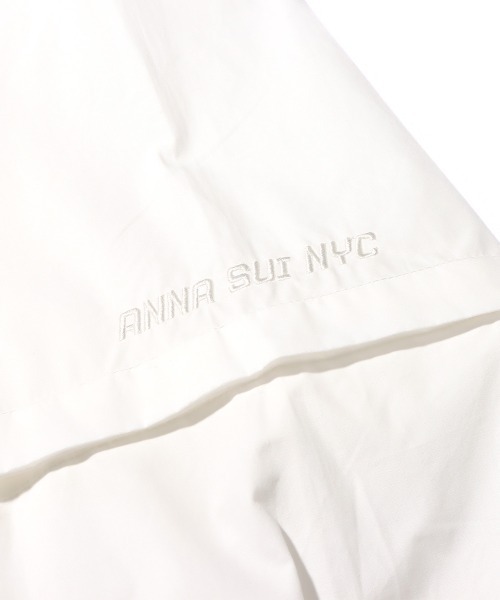 ANNA SUI NYC（アナ スイ エヌ ワイ シー）の「ANNA SUI NYC 2wayストライプシャツ（シャツ/ブラウス・レディース・ブルー/ホワイト/ブラック・M/L）」の6枚目の写真