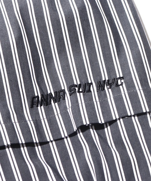 ANNA SUI NYC（アナ スイ エヌ ワイ シー）の「ANNA SUI NYC 2wayストライプシャツ（シャツ/ブラウス・レディース・ブルー/ホワイト/ブラック・M/L）」の18枚目の写真