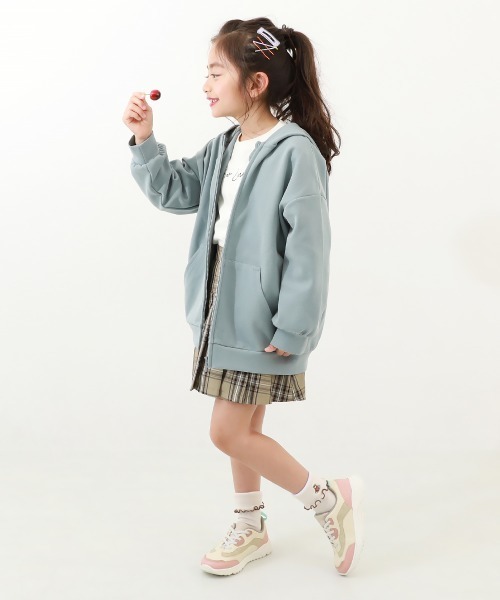 devirock（デビロック）の「撥水 ボリュームスニーカー（スニーカー・キッズ・ネイビー/ピンク/ブラック/シルバー・17.0cm/18.0cm/19.0cm/20.0cm/21.0cm/22.0cm/23.0cm）」の6枚目の写真